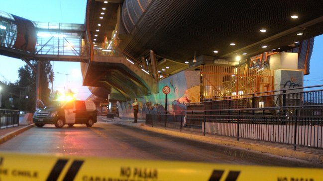 Estación Los Presidentes del Metro estuvo cerrada casi dos horas por robo