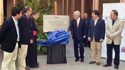 Presidente encabezó instalación de primera piedra de restauración de la Catedral