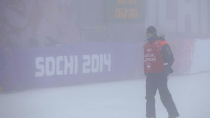  Niebla suspendió varias competencias en Sochi  