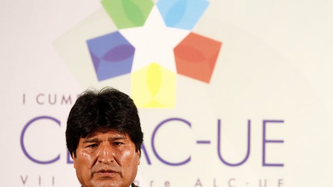 Evo Morales acusó 