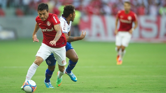 Charles Aránguiz clavó un tiro libre para darle el triunfo a Inter