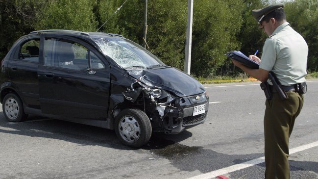 Dos personas fallecieron atropelladas en autopista Acceso Sur