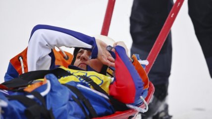  Chilena Joffroy sufrió accidente en Sochi 2014  
