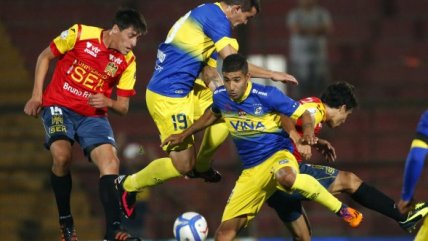 Everton derrotó a Unión Española en el Estadio Santa Laura