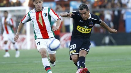 Colo Colo se impuso a Palestino y conservó su invicto en el Torneo de Clausura