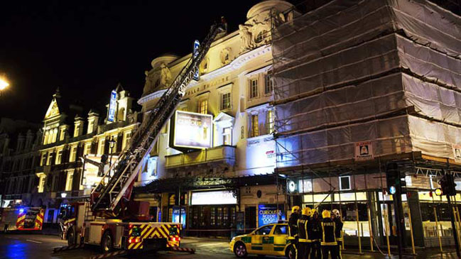 Teatro Apollo de Londres reabrirá tras derrumbe del techo