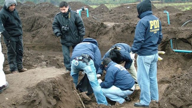Encontraron osamentas humanas en inmediaciones de Villa Baviera en Bulnes