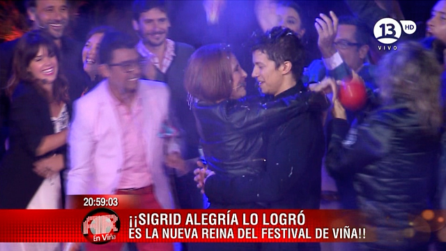 Sigrid Alegría es la Reina de Viña 2014