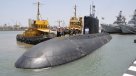 Dos oficiales murieron en incendio en un submarino militar indio