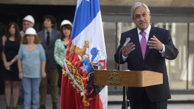Piñera destacó la creación de 990 mil nuevos empleos durante su mandato