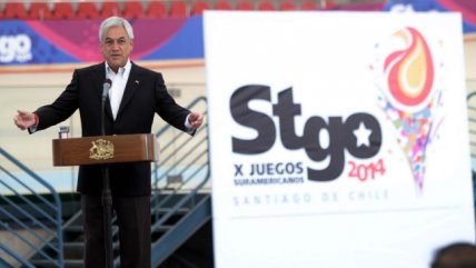  Piñera inauguró Velódromo de Peñalolén  