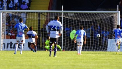 Francisco Arrué le dio de esta forma el triunfo a Huachipato sobre O'Higgins
