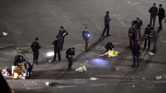 China: Ataque terrorista dejó 34 muertos y 140 heridos