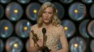 El discurso de Cate Blanchett tras ganar el Oscar