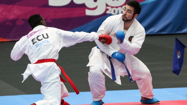 Alejandro Mellado le dio la primera medalla a Chile en Santiago 2014
