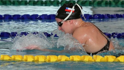  Köbrich se quedó con la medalla de plata en 800 libre  