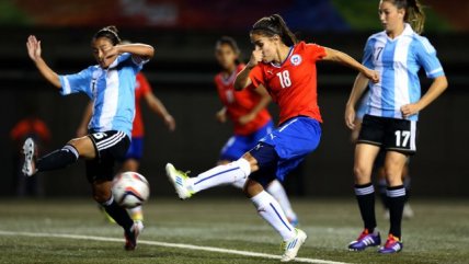  Chile derrotó a Argentina en fútbol femenino  