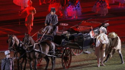 Más imágenes de la inauguración de los Juegos Sudamericanos de Santiago 2014