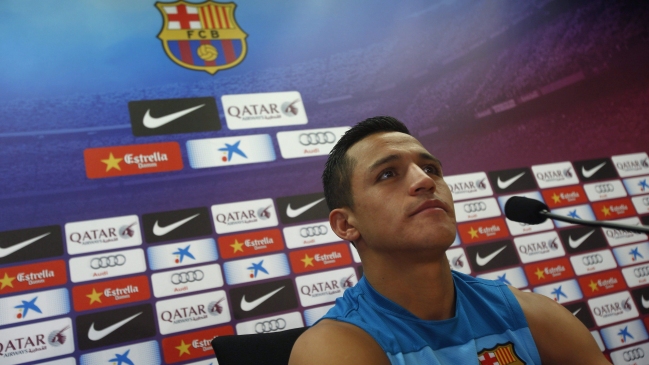 Alexis Sánchez y momento de FC Barcelona: 