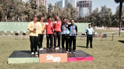 El pentatlón moderno mixto le dio la novena medalla de oro a Chile en Santiago 2014