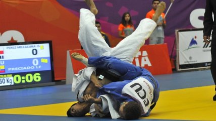  Juan Pérez sumó bronce en el judo de Santiago 2014  