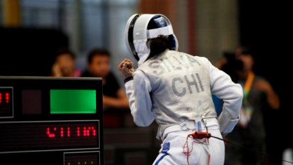  Paula Silva sumó nuevo oro para Chile en esgrima  
