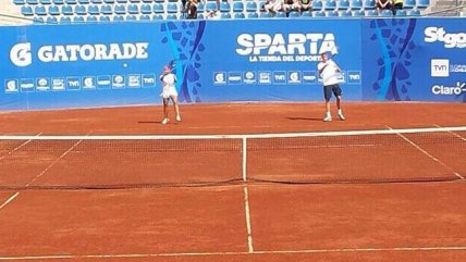  Silva y Jarry lograron plata en dobles mixtos  