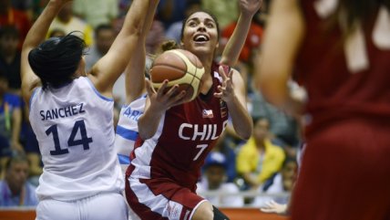  El esfuerzo de Chile fue insuficiente en el baloncesto femenino  