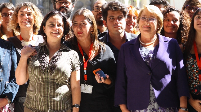 Michelle Bachelet dio a conocer su programa de cultura