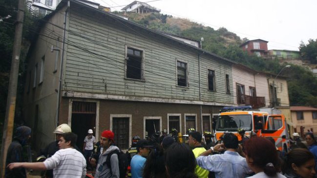Trabajador murió en incendio intencional en Valparaíso