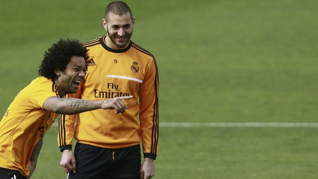 Karim Benzema entrenó con el plantel y apunta a la titularidad para el clásico español