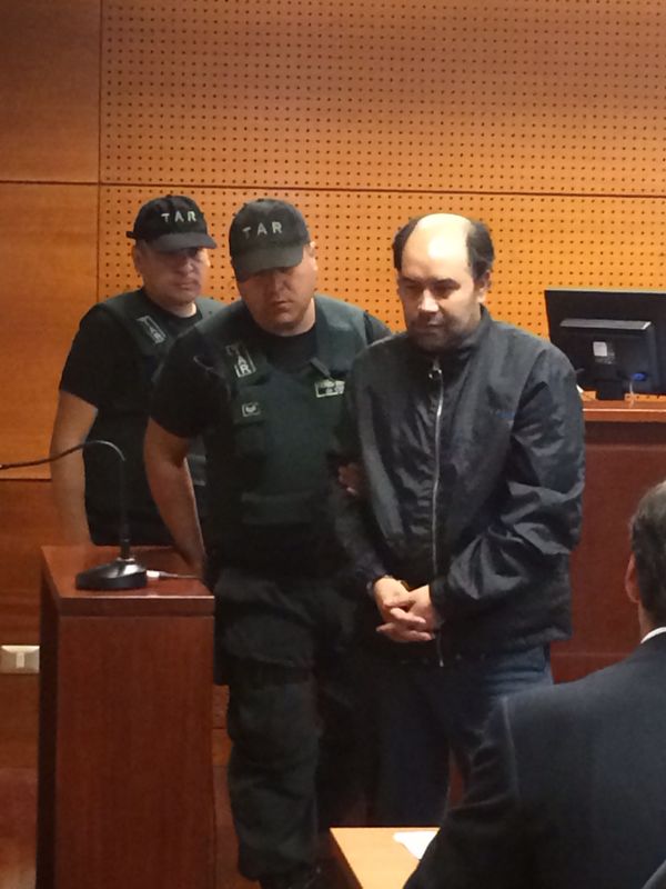 Marcial Berríos compareció por primera vez en el Centro de Justicia