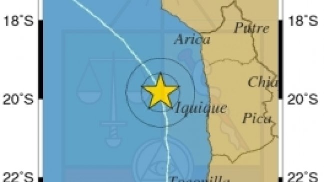 Fuertes sismos sacudieron al Norte Grande