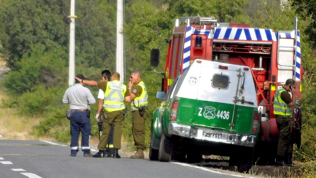 Al menos dos fallecidos deja accidente de tránsito en San José de Maipo