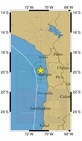 Sismos sobre magnitud 5,0 Richter vuelven a remecer el norte