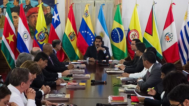 Nicolás Maduro pidió a Unasur 