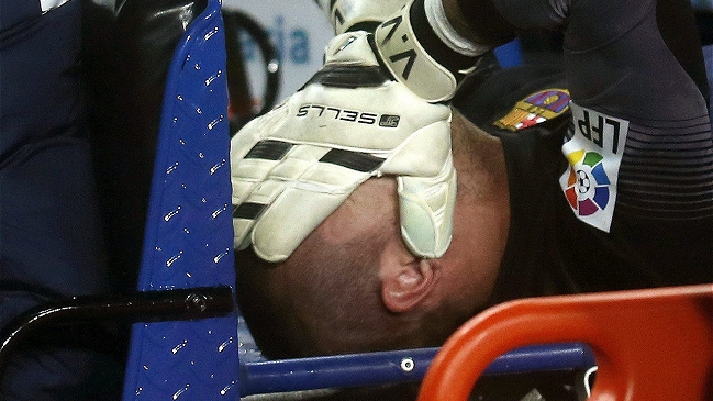 Víctor Valdés se perderá el Mundial de Brasil por una rotura de ligamentos