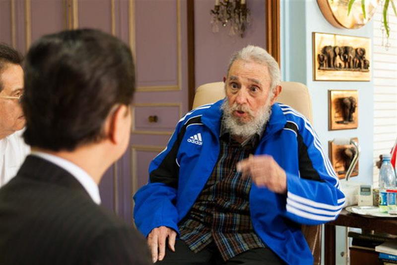 Fidel Castro reapareció en visita de primer ministro de Vietnam
