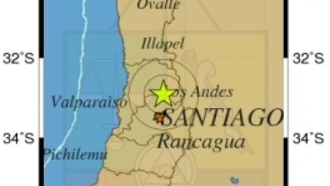 Temblor se sintió de madrugada en tres regiones de la zona central