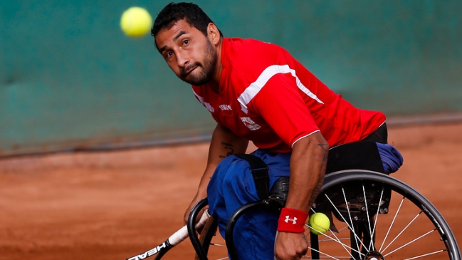 Robinson Méndez se colgó la plata en el tenis de los Parasudamericanos
