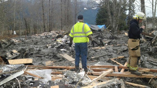 A 21 subió número de muertos por el alud en el estado de Washington