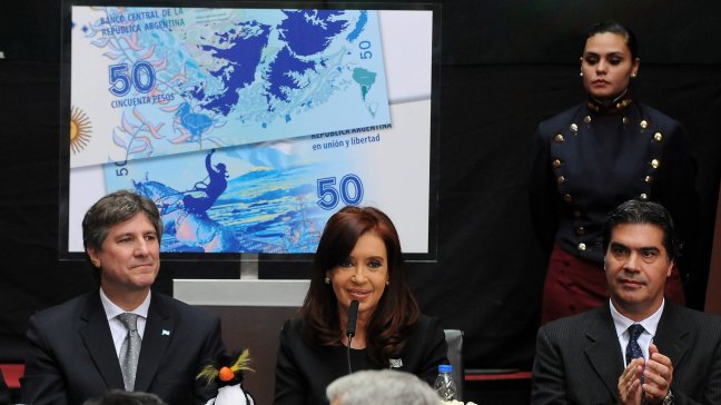 Argentina imprimirá billete como parte de su reclamo por las Malvinas