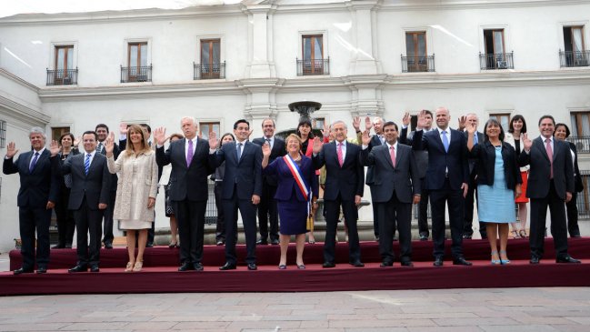 Estos son los ministros mejor evaluados de Bachelet