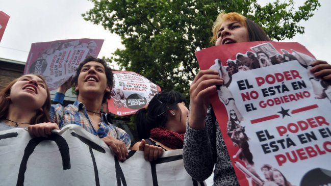 ACES convocó a su primera marcha por la educación