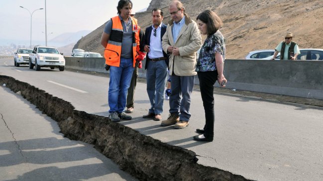 Tierra se desplazó hasta 37 centímetros por terremoto del Norte Grande