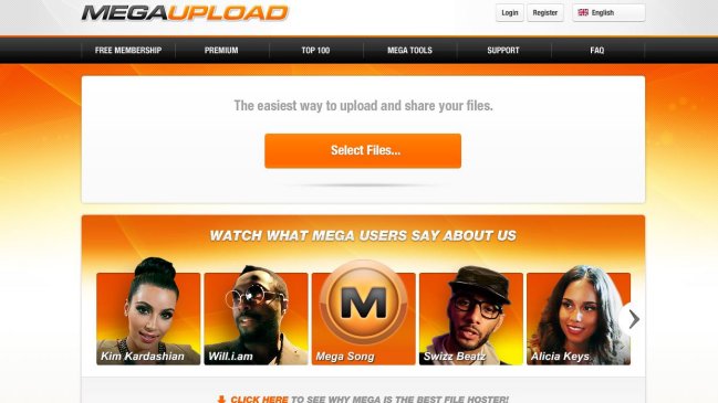 Hollywood: Megaupload causó 550.000 millones en daños con piratería