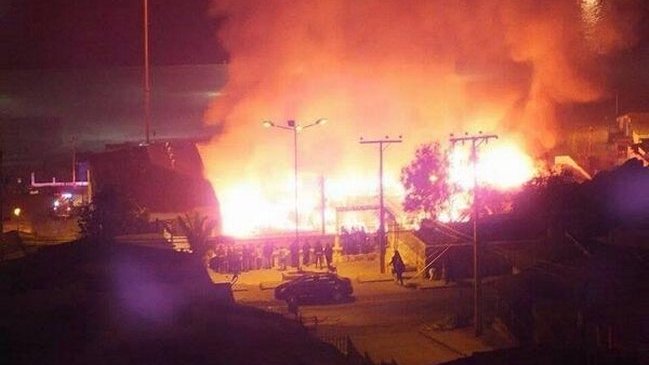 Incendio afectó a tres locales del Barrio Inglés de Coquimbo