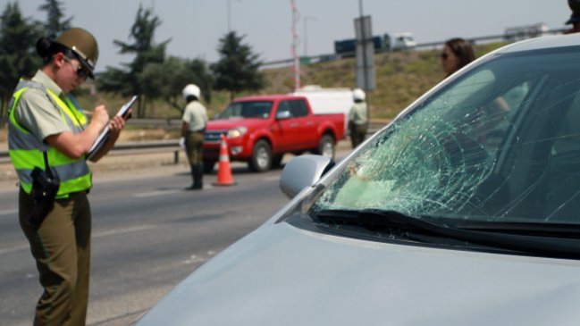Accidente en Ruta 68 causó corte de energía en Valparaíso