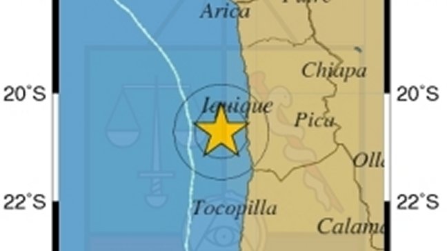 Sismo de 6,2 Richter sacudió al norte este jueves