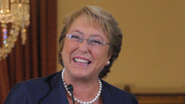 Michelle Bachelet declaró un patrimonio de 205 millones de pesos